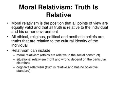 Ppt Moral Relativism Powerpoint Presentation Free Download Id3121789