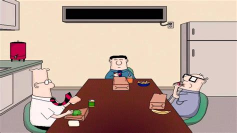 Dilbert Screensaver 1994 1216 Out To Lunch Youtube