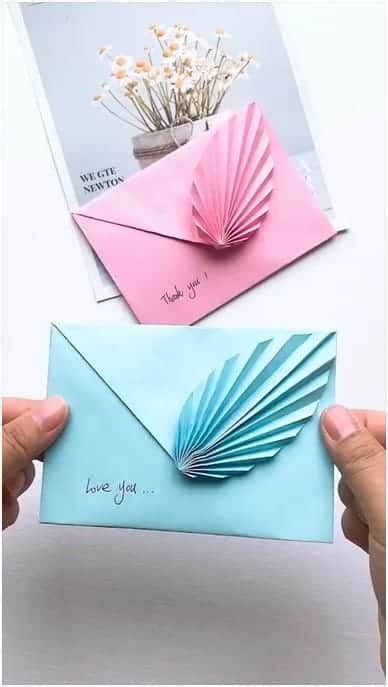 Como Fazer Envelopes Diferentes De Papel Blog Ana Giovanna