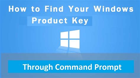 How To Find Product Key Windows 81 Command Prompt Schematic Hp