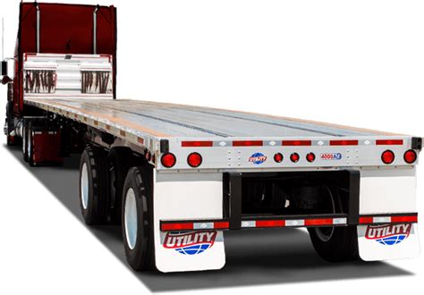 Delivery Van Clipart Png Flatbed Trucks Trailer Truck 4094938