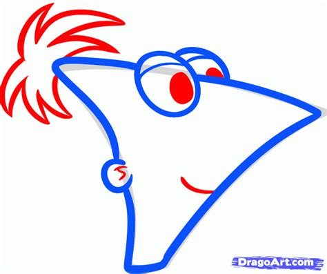 How To Draw Phineas Easy Step By Step Disney Characters