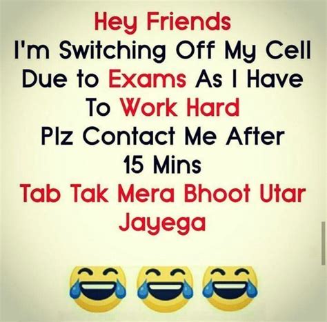 Joke on husband in hindi. Memes On Exams In Hindi | Memes On Exams | Fun quotes ...