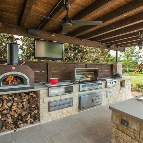 Best Outdoor Kitchen Design With Farmhouse Style Gurudecor Com Outdoor Kitchen Design