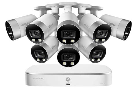 4k Ultra Hd Ip Nvr Security Camera System With 8 Ip Cameras