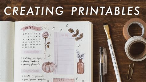 How To Design And Create Printables Youtube