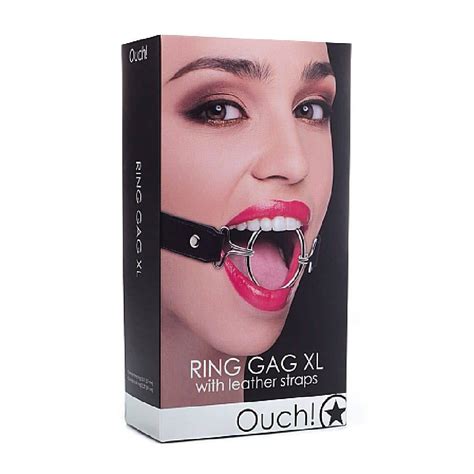 Open Mouth Ring Gag Extra Large Groove