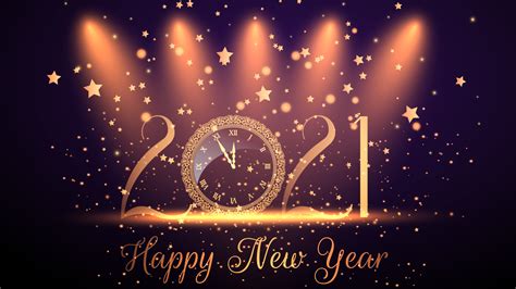Happy New Year 2021 Hd Wallpaper Xfxwallpapers