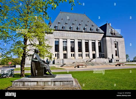 Supreme Court Of Canada Ottawa Ontario Canada Stock Photo Alamy