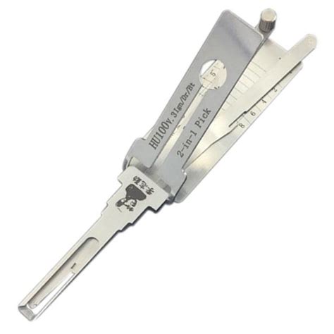 Keep pulling back on the latches with the screwdriver until the door pops open, this can take a few minutes. Lishi Lock Pick Tool 2 In 1 Car Door Lock Pick Decoder HU100 Unlock Tool Lock Picks Lockpicking ...