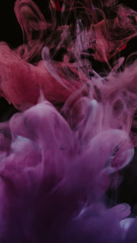 Red Purple Blue Smoke Black Background 4k 5k Hd Abstract Wallpapers
