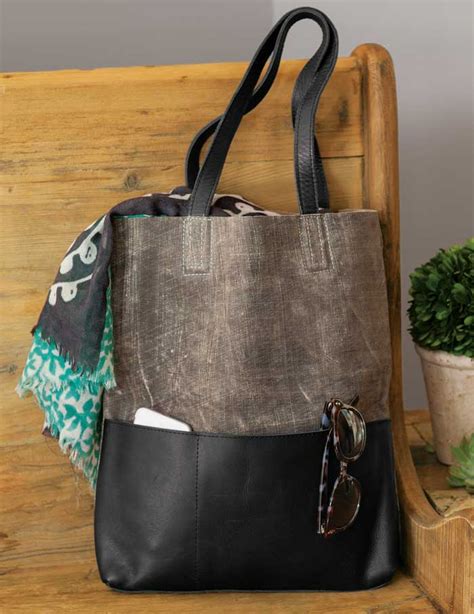 Slate Leather Tote Bags Olive And Cocoa Llc