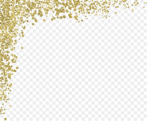 Picture Frame Glitter Gold Clip Art Gold Frame Vector Material Png