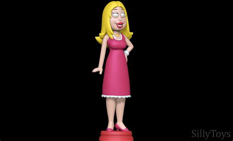 Francine Smith American Dad 3d Print Model By Sillytoys