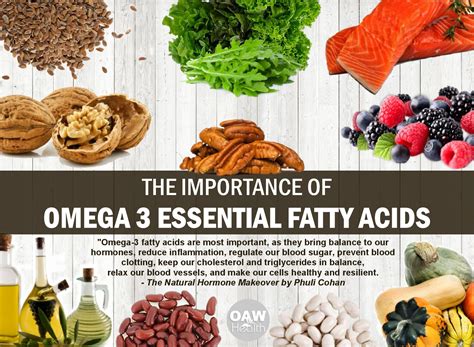 Importance Of Omega 3 Fatty Acids Natural Health Quotes