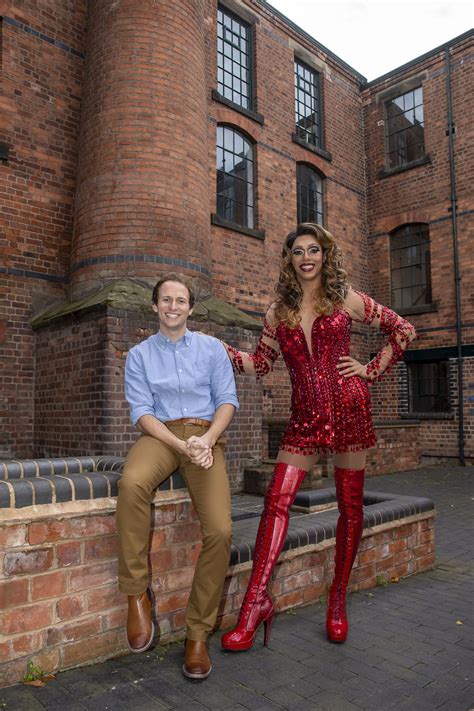 Kinky Boots Cast Strut To Wolverhampton Boot Factory In Pictures Express And Star