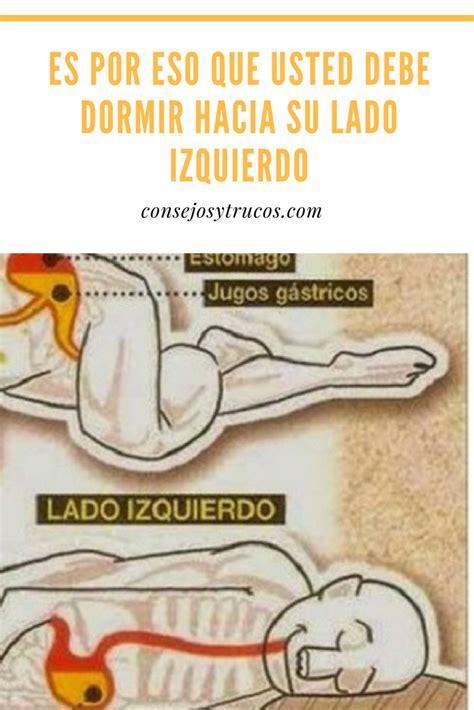 Es Por Eso Que Usted Debe Dormir Hacia Su Lado Izquierdo Dormido