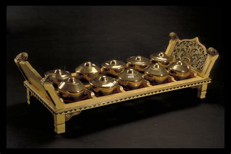 Gamelan Gongs With Stand