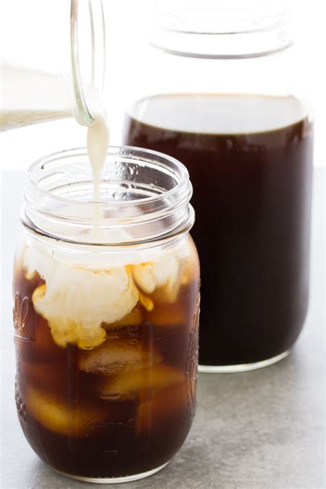 Cold Brew Coffee Easy Iced Coffee Recipe Kristines Kitchen