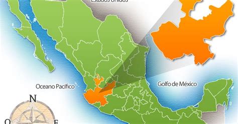 Las Maravillas De Jalisco Ubicación Geográfica De Jalisco