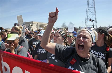 On Ninth Day What Oklahoma Teacher Walkout Means For Students