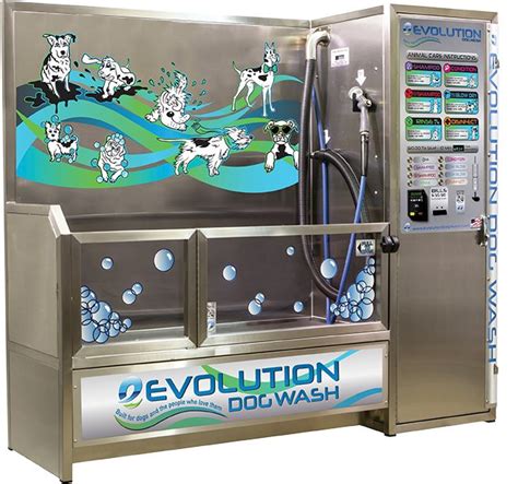 They supply all the equipment and supplies and even clean up for you. Evolution Dog Wash