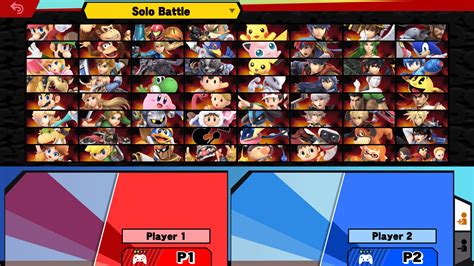 I Made My Own Character Screen Selection For Super Smash Bros Ultimate