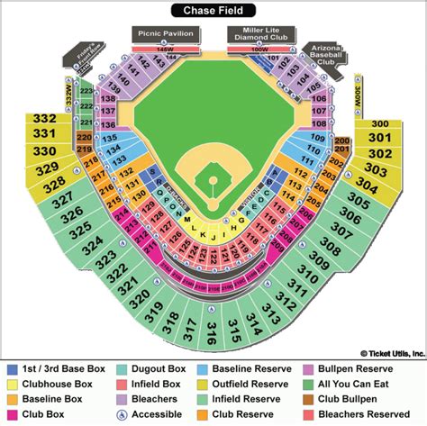 Row Seat Number Tropicana Field Seating Chart