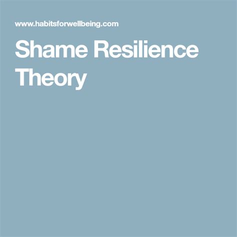 Shame Resilience Worksheets
