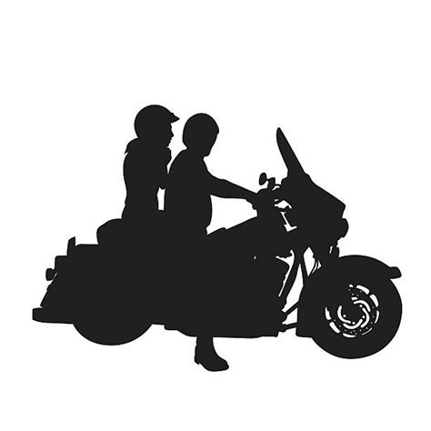 40 Black Couple Motorcycle Illustrations Royalty Free Vector Graphics