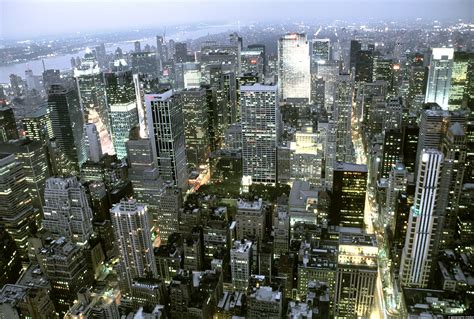 Empire State Building View In New York Geographic Media