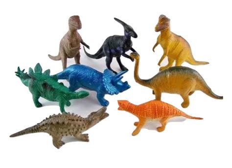 Brinquedo Animal Miniatura Dinossauro Borracha Nova Avenida Eshop