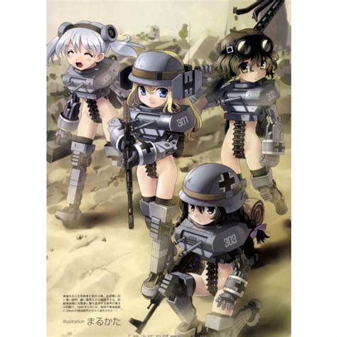New World Tank Ww2 Military Moe Kawaii Girl Manga