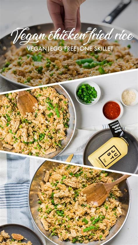 In this authentic chicken fried rice recipe, you'll learn: Vegan Chicken Fried Rice - Make It Dairy Free | Chicken ...