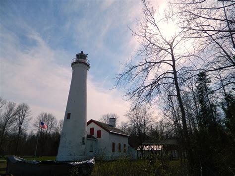 Harrisville Mi Sturgeon Point Lighthouse Photo Picture Image