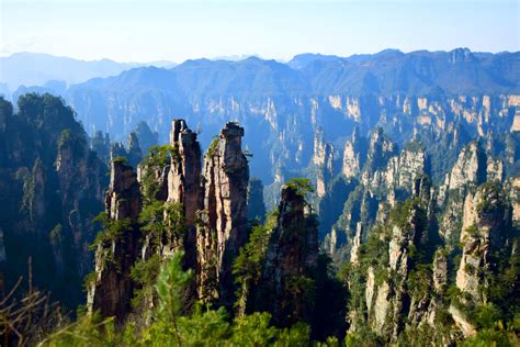 Hunans Floating Mountains Outdoor Japan
