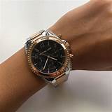 Michael Kors Silver And Rose Gold Images