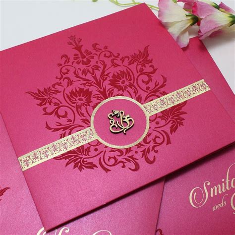 The wedding cards categorized here under have exquisite craftsmanship and work using exclusive paper and raw material. Pin on Card