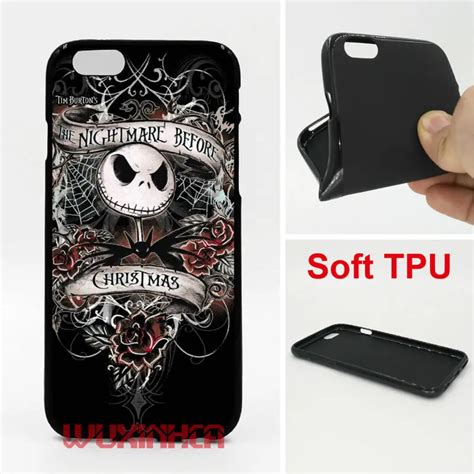 Nightmare Before Christmas Phone Cases Soft Tpu For Iphone 6 7 Plus Se