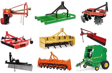 Tractor Farm Equipment Names