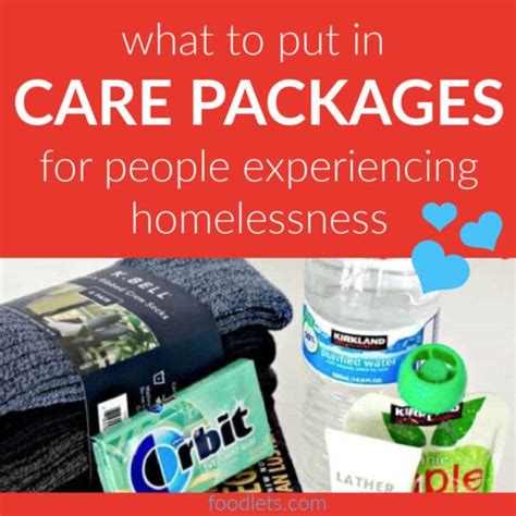 What To Put In Care Packages For Homeless People Foodlets