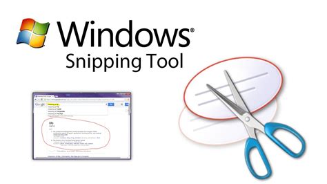 Simple Screenshots In Windows Using Snipping Tool Youtube