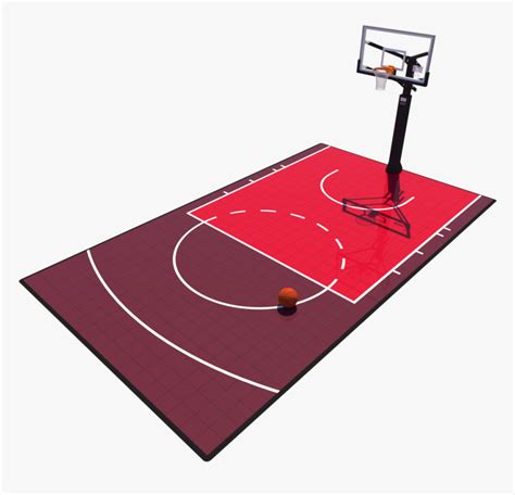 Nba Key Basketball Court Kit Basketball Court Png Transparent Png The