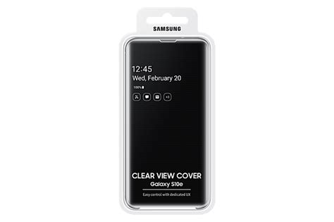 Galaxy S10e Clear View Cover