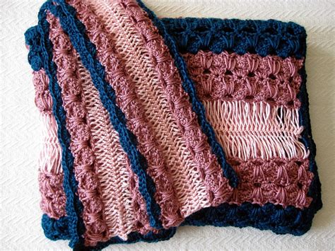 Allison Hairpin Lace Baby Blanket And Scarf Set Kickin Crochet