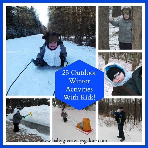 25 Outdoor Winter Activities With Kids Winter Activities Winter