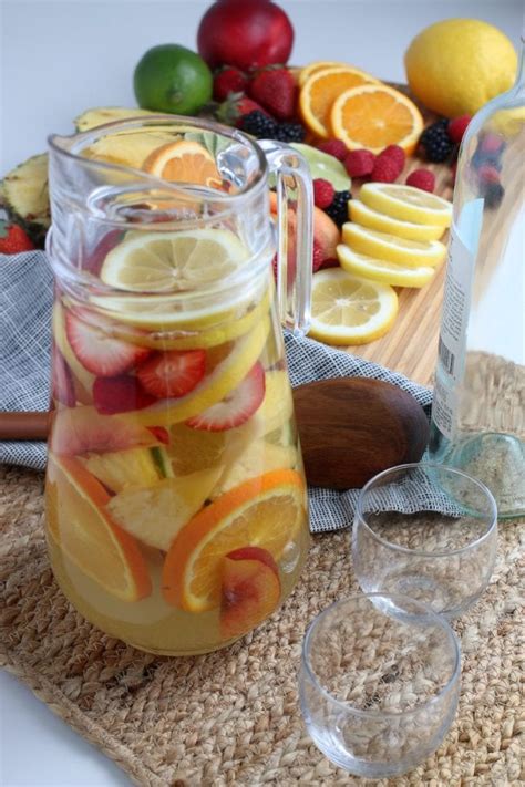 Maybe you would like to learn more about one of these? Easy Fruity Summer White Sangria Recipe with Rum