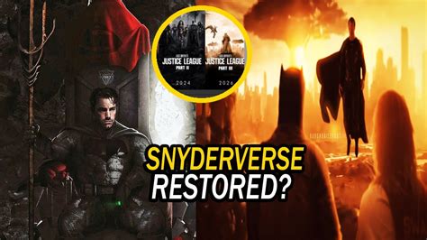 Wb To Restore Snyderverse Explained Justice League Batfleck Series Future Of The