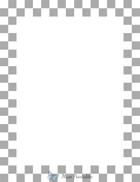 Checkered Page Border