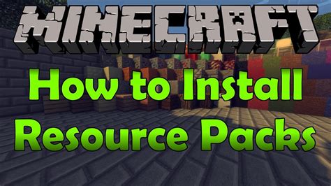 How To Install Resource Packs Into Minecraft Java Edition Hot